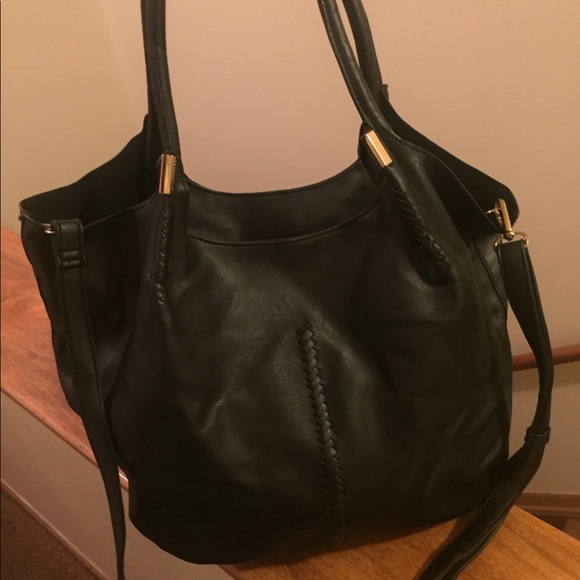 Black PU  leather purse - Picture 5 of 5